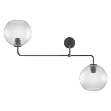 Настенный Светильник серии Винтаж 1906 GLOBE DOUBLE Дымчато-серый IP 20 1906 GLOBE DOUBLE 800X270X500 G SM LEDV | 4058075216822 | Ledvance