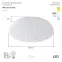 Светильник светодиодный декоративный бытовой (SPB-6) SPB-6 "Slim 5" 18-4K | Б0043830 | ЭРА