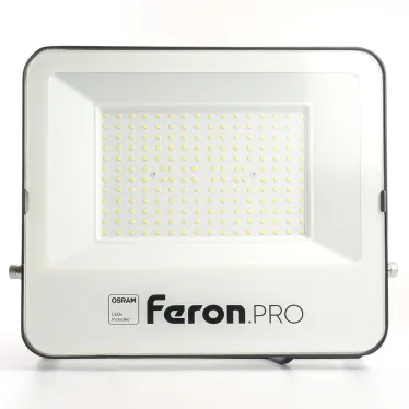 Прожектор светодиодный ДО-150w 6400К 18000Лм IP65 черный Feron.PRO