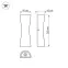 Светильник LGD-Wall-Tub-J2B-12W Warm White | 021934 | Arlight
