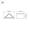 Светильник LGD-Wall-Delta-1B-12W Warm White | 019779 | Arlight