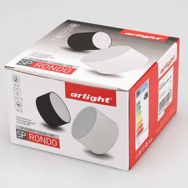 Светильник SP-RONDO-140B-18W Day White | 022237 | Arlight