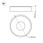 Светильник SP-TOR-RING-SURFACE-R600-42W Day4000 (WH, 120 deg) | 022136(1) | Arlight