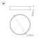 Светильник SP-TOR-PILL-R600-50W Day4000 (WH, 120 deg) | 022130(1) | Arlight