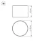 Светильник SP-RONDO-90A-8W Day White | 022234 | Arlight