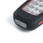 Фонарь светодиодный рабочий на батарейках 3хАА 2w IP44 пластик