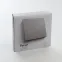 Кнопка-выключатель беспроводной 230V 500W двухклавишный, серебро