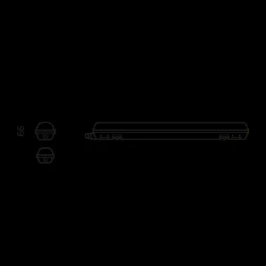 Светильник светодиодный промышленный линейный ССП-176 EVO IP65 1500*76*66 48W 5250lm 4000K мат 1/12 | 864425248 | Gauss