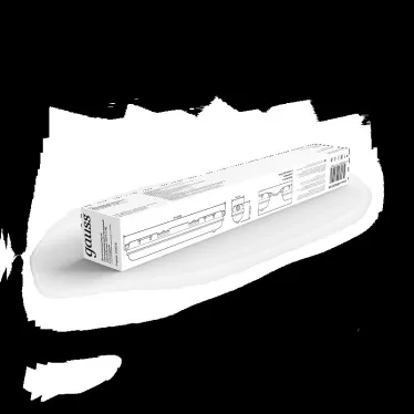 Светильник светодиодный промышленный линейный ССП-176 EVO-S IP65 600*76*66 18W 1950lm 4000K мат с ДД и соед.в линию 1/12 | 864424218-S | Gauss
