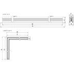 Светильник светодиодный LINER/R LED 1200 TH W CH CF | 1474001030 | Световые Технологии