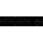 Светильник люминесцентный промышленный ЛБП/ЛПП LZ 236 HF ES1 new 2х36Вт Т8 G13 ЭПРА IP65 | 1073000240 | Световые Технологии