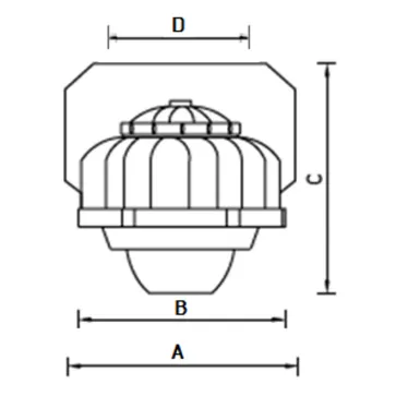 Светильник светодиодный промышленный ACORN LED 40 D120 5000K | 1490000090 | Световые Технологии