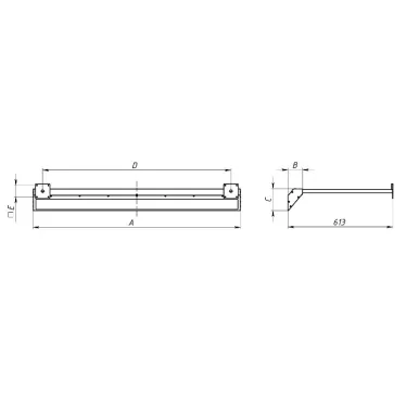 Светильник светодиодный ДПО ASM/S LED 1500 SCHOOL 24Вт 4000K IP20 CRI90 | 1694000150 | Световые Технологии