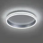 Светильник светодиодный управляемый с пультом 80W, Max. 4800Lum, 3000К-6500K, IP20, серебро AL5880 SHINNING RING | 41695 | FERON