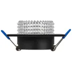 Светильник встраиваемый декоративный DK110 BK/CL MR16 GU5.3 черный прозрачный