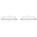 Светильник светодиодный OPL/R ECO LED 595 4000K Edge 15-01 | 1028001320 | Световые Технологии