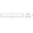 Светильник сетодиодный ДВО ALD UNI LED 600 24ВТ 4000K IP54 CRI90 опал | 1050000290 | Световые Технологии