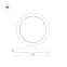 Светильник CL-FIOKK-R220-18W Day4000-MIX (WH, 120 deg, 230V) (arlight, IP44 Пластик, 3 года) | 033445 | Arlight