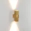 Светильник SP-SPICY-WALL-TWIN-S180x72-2x6W Warm3000 (GD, 40 deg) (arlight, IP20 Металл, 3 года) | 033733 | Arlight