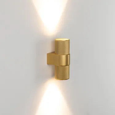 Светильник SP-SPICY-WALL-TWIN-S180x72-2x6W Warm3000 (GD, 40 deg) (arlight, IP20 Металл, 3 года) | 033733 | Arlight