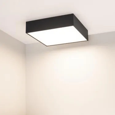 Светильник SP-QUADRO-S250x250-25W Day4000 (BK, 120 deg, 230V) (Arlight, IP40 Металл, 3 года) | 034789 | Arlight