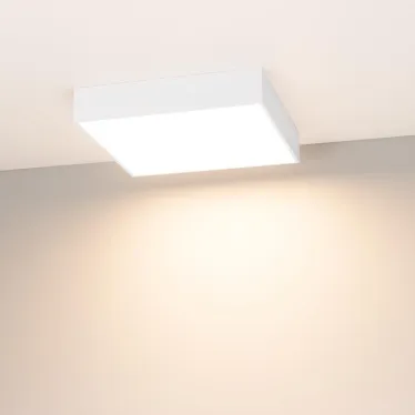 Светильник SP-QUADRO-S350x350-30W Warm3000 (WH, 120 deg, 230V) | 034791 | Arlight