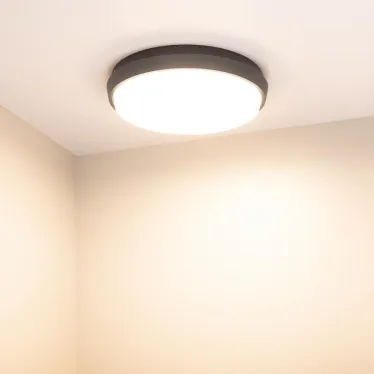 Светильник LGD-GIRO-R240-25W Warm3000 (GR, 110 deg, 230V) | 029949 | Arlight