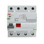 Устройство защитного отключения DV 4P 80А/300мА (A) AVERES