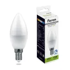 Лампа светодиодная LED 11вт Е14 белый свеча диммируемая