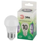 Лампа светодиодная LED 10 Вт E27 шар холодный свет GREEN LINE LED P45-10W-865-E27 GL