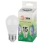 Лампа светодиодная LED 15 Вт E27 свеча холодный свет GREEN LINE LED B35-15W-865-E27 GL