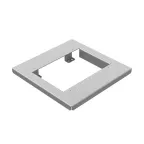                  Суппорт для лючка 320х320 | СЛ-320х320 | Ostec
               