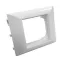 INSTA PM-45 - Суппорт для розетки  45x45 на 2 модуля | 73909 | Ecoplast