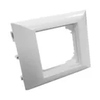 INSTA PM-45 - Суппорт для розетки  45x45 на 2 модуля | 73909 | Ecoplast