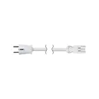 Simon Connect Кабель 2м 3x2,5мм, Schuko - разъём  Quick Connection "папа" 3 контакта, белый | CR1020-9 | Simon