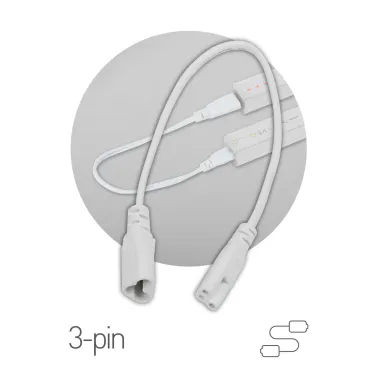 Кабель соединительный для линейного светильника Cable FT-C5-С6-1 3-pin мама-папа , удлинитель