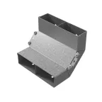                  Угол вертикальный внутренний двухканальный 190х48 | УВВНД-190х48 | Ostec
               