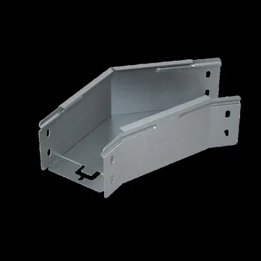 Угол горизонтальный 45 гр. 80х100 мм "ПЛЮС" INOX304 | GLplus45-80-100 INOX304 | КМ - профиль