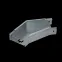 Угол горизонтальный 45 гр. 50х400 мм "ПЛЮС" INOX304 | GLplus45-50-400 INOX304 | КМ - профиль