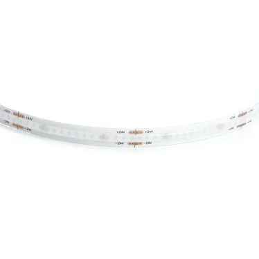 Лента светодиодная LEDх320/м COB 5м 8w/m 24в синий