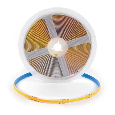 Лента светодиодная LEDх320/м COB 5м 8w/m 24в желтый
