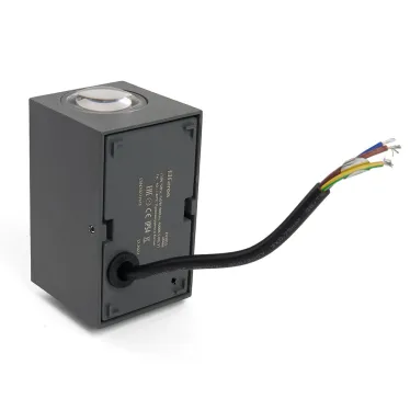 Светильник светодиодный уличный ДБУ-2х5w вверх/вниз 4000K IP54 серый