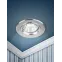 Светильник литой алюминевый MR16,12V/220V, 50W серебро KL58 SL