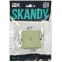 SKANDY Выключатель 1-клавишный проходной с индикацией 10А SK-V08G мятный IEK