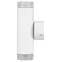 Светильник настенный WL50 WH/TR 2*GU10 2*12Вт IP20 белый, прозрачный