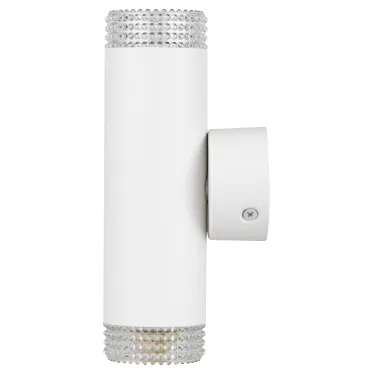 Светильник настенный WL50 WH/TR 2*GU10 2*12Вт IP20 белый, прозрачный