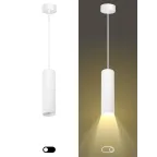 Светильники подвесной светодиодный PL1 COB -10 WH 300 Подвес COB, 10W, D80*300мм, белый (20/240)