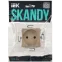 SKANDY Розетка без заземления с защитными шторками 10А SK-R01Sa песочный IEK