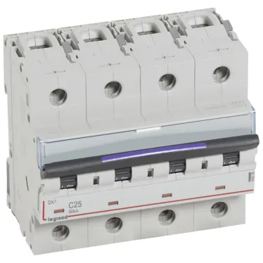 Выключатель автоматический DX3 50кА 25А 4П C