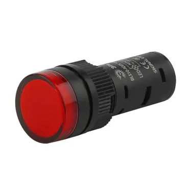 Лампа AD16DS(LED)матрица d16мм красный 24В AC/DC (20/1000/28000) | Б0045608 | ЭРА